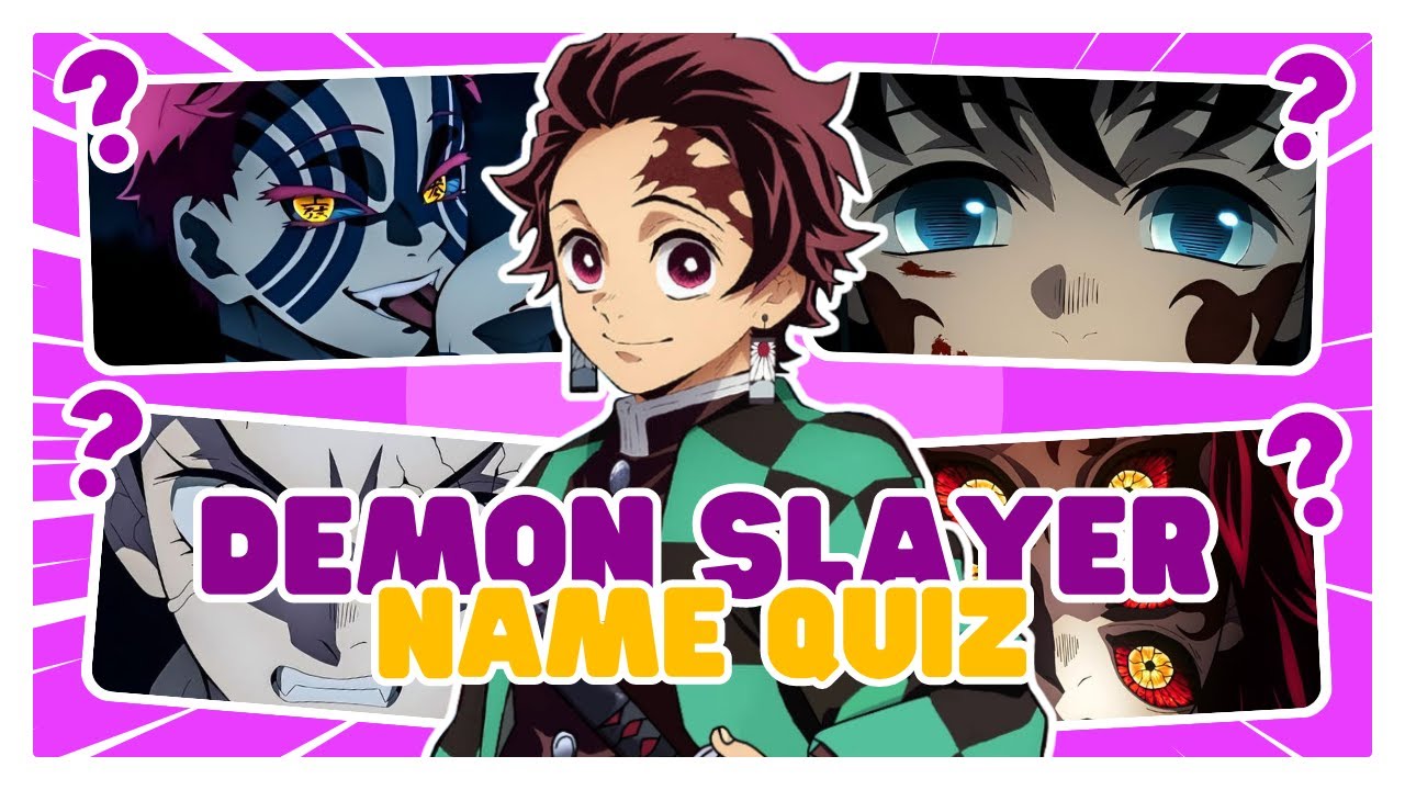 DEMON SLAYER CHARACTER QUIZ 👺⚔️ Kimetsu no Yaiba Character Quiz