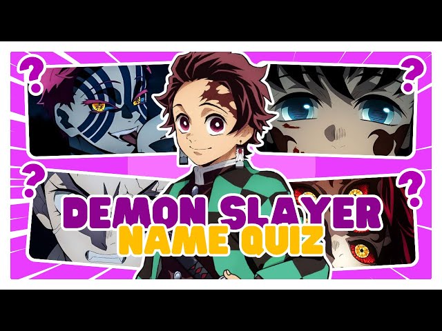 DEMON SLAYER EMOJI QUIZ 👺⚔️ Guess the Demon Slayer Character!🤔 Kimetsu no  Yaiba Character Quiz ⚔️ 