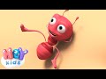 Formiguinha 🐜 Fui ao mercado | Música animada infantil - HeyKids