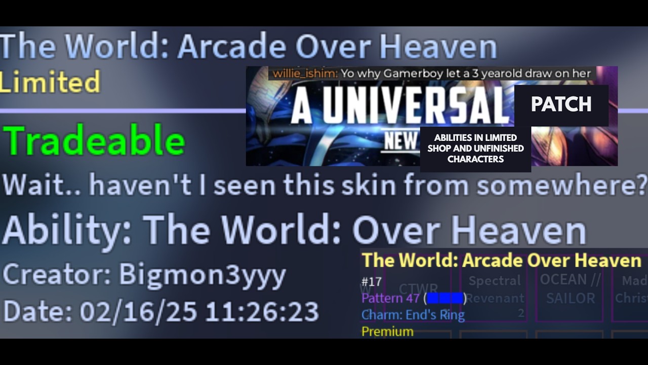 Pattern 47 Unusual Retro The World Over Heaven Showcase (AUT) - YouTube