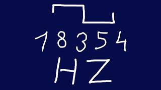 18354 hz square