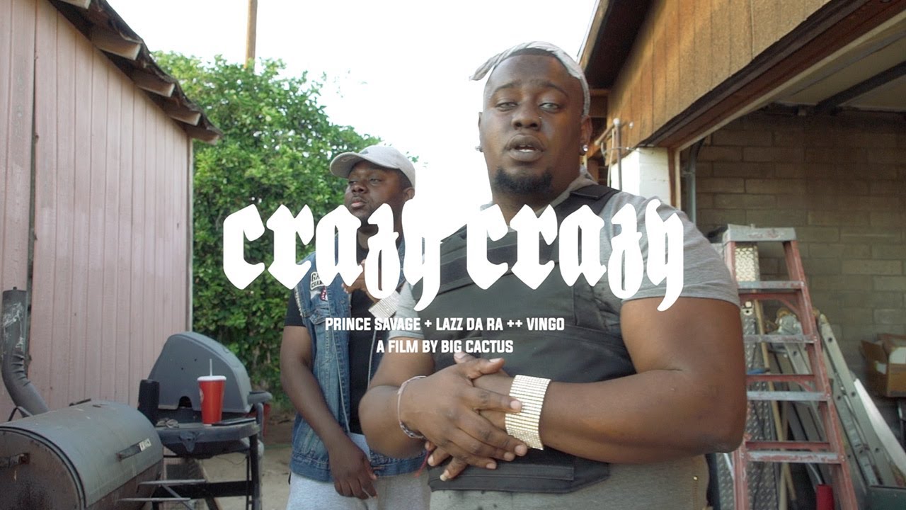Watch 'CRAZY CRAZY' - Prince Savage + Lazz Da Ra + Vingo | Affiliate Music Video on YouTube Watch 'CRAZY CRAZY' - Prince Savage + Lazz Da Ra + Vingo | Affiliate Music Video on YouTube