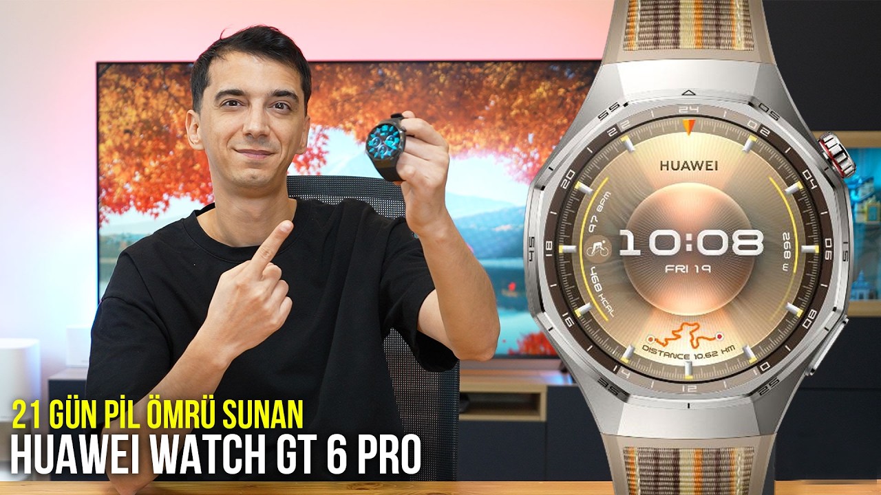 Satış Rekoru Kıran Akıllı Saat Yenilendi! Huawei Watch GT 6 Pro