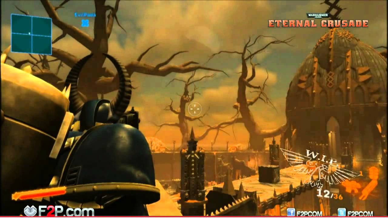 Warhammer 40K Eternal Crusade Day Cycle Alpha Gameplay Footage