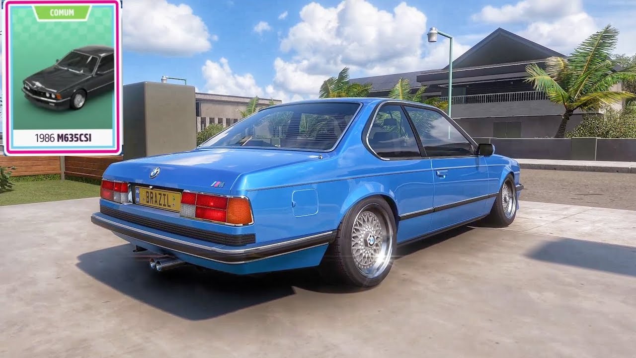 BMW 1986 M635CSI | FORZA HORIZON 5 | XBOX | FREEROAM | GAMEPLAY - YouTube