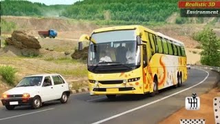 Euro Bus Simulator Walkthrough || City Bus Driving Off-road : Bus Driving 3D Gameplay Android screenshot 2