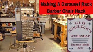 Making A Carousel Rack ~ Organizational Whirlygig