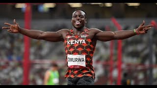 #ClientTales Ferdinand Omanyala Omurwa -  Lane Announcement - 100 m Semi Finals - Tokyo Olympics