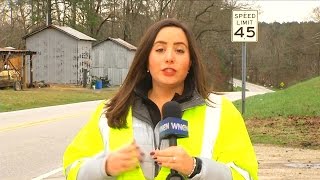 Deputy's car hit in Wake County