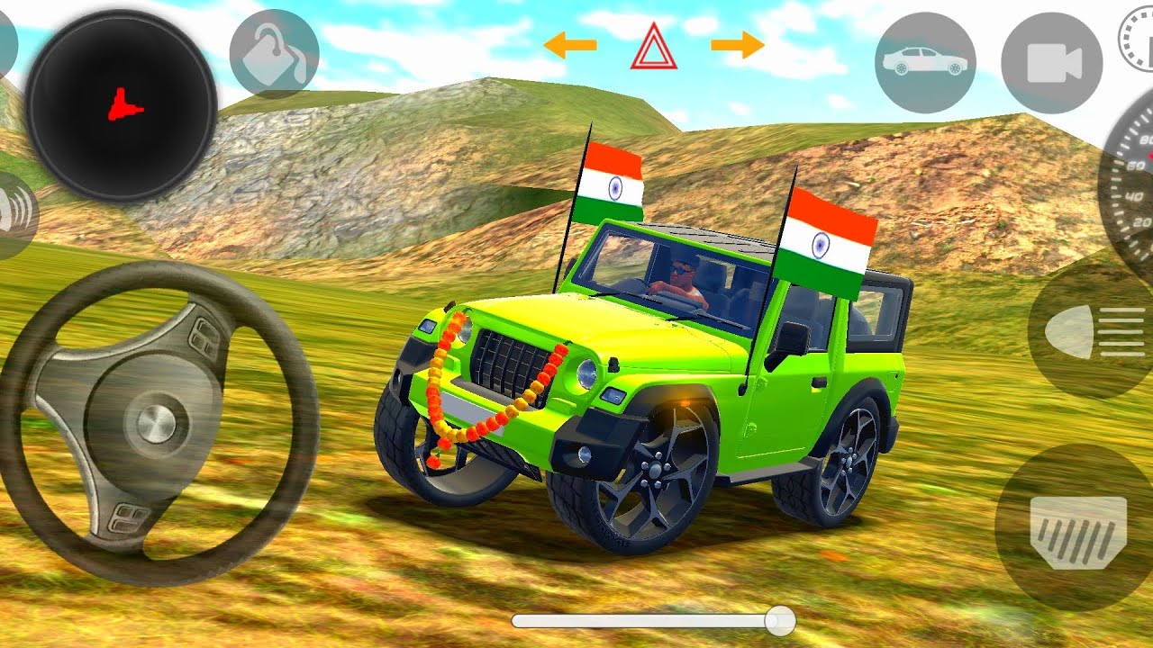 Modified Indian Mahindra Thar ⚡🚘 Car Games 🚘 : ( Gadi Wala Cartoon ) Gameplay video part - 05