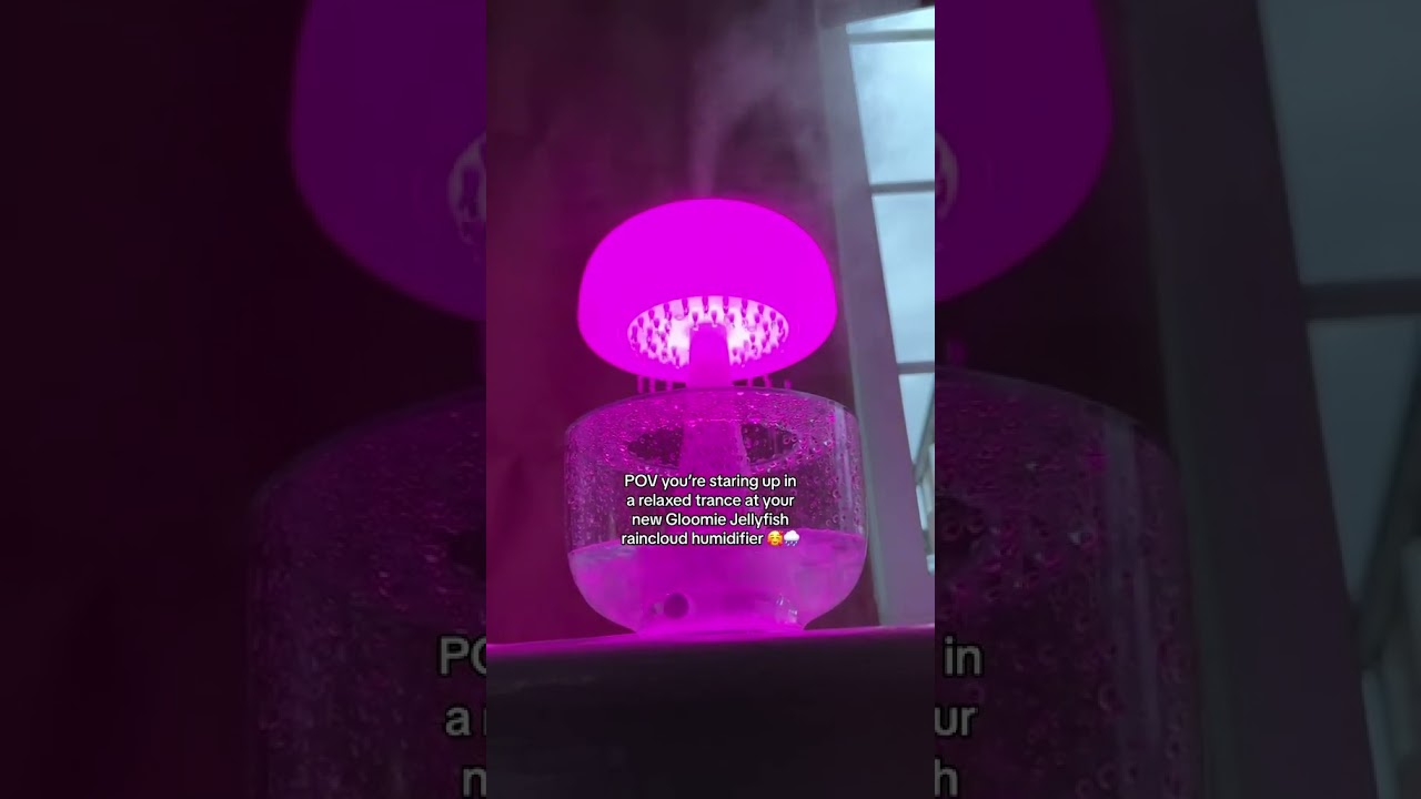 Transform Your Room with Jellyfish Night Light Humidifier