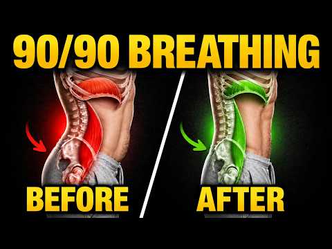 How to Fix Anterior Pelvic Tilt | 90/90 Breathing Drill