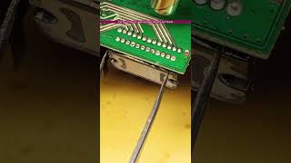 technic how to remove TDA or yd7388  is an integrated circuit  quad bridge car audio amplifier
