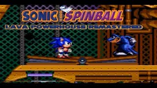 Lava Powerhouse Remastered - Sonic Spinball