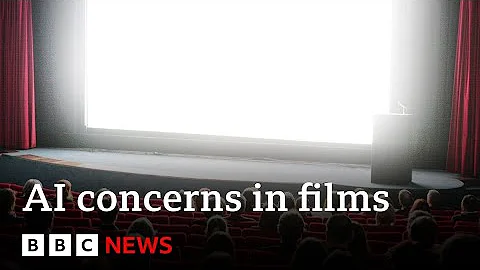 Concerns over the use of AI in films | BBC News
