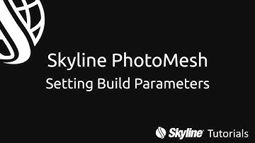 PhotoMesh Tutorials #4: Setting Build Parameters