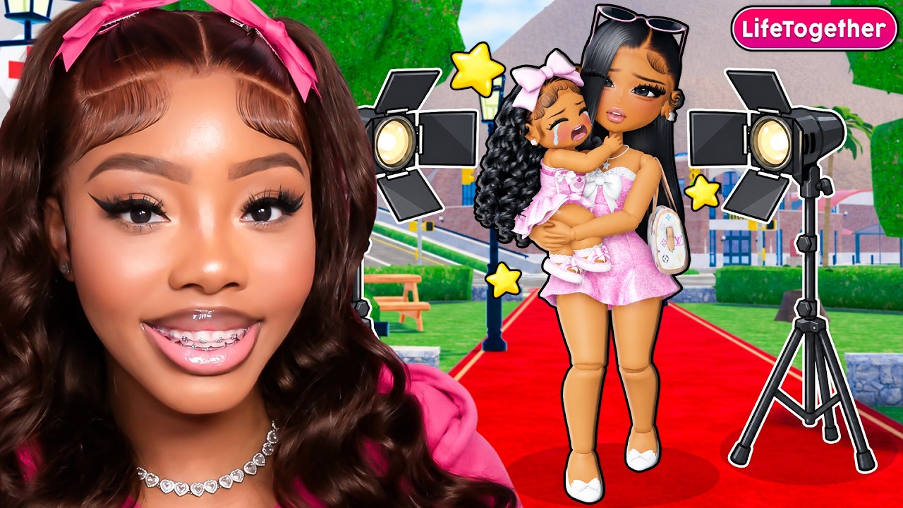 I Got Adopted By A FAMOUS Mom ⭐ | Roblox Life Together Rp