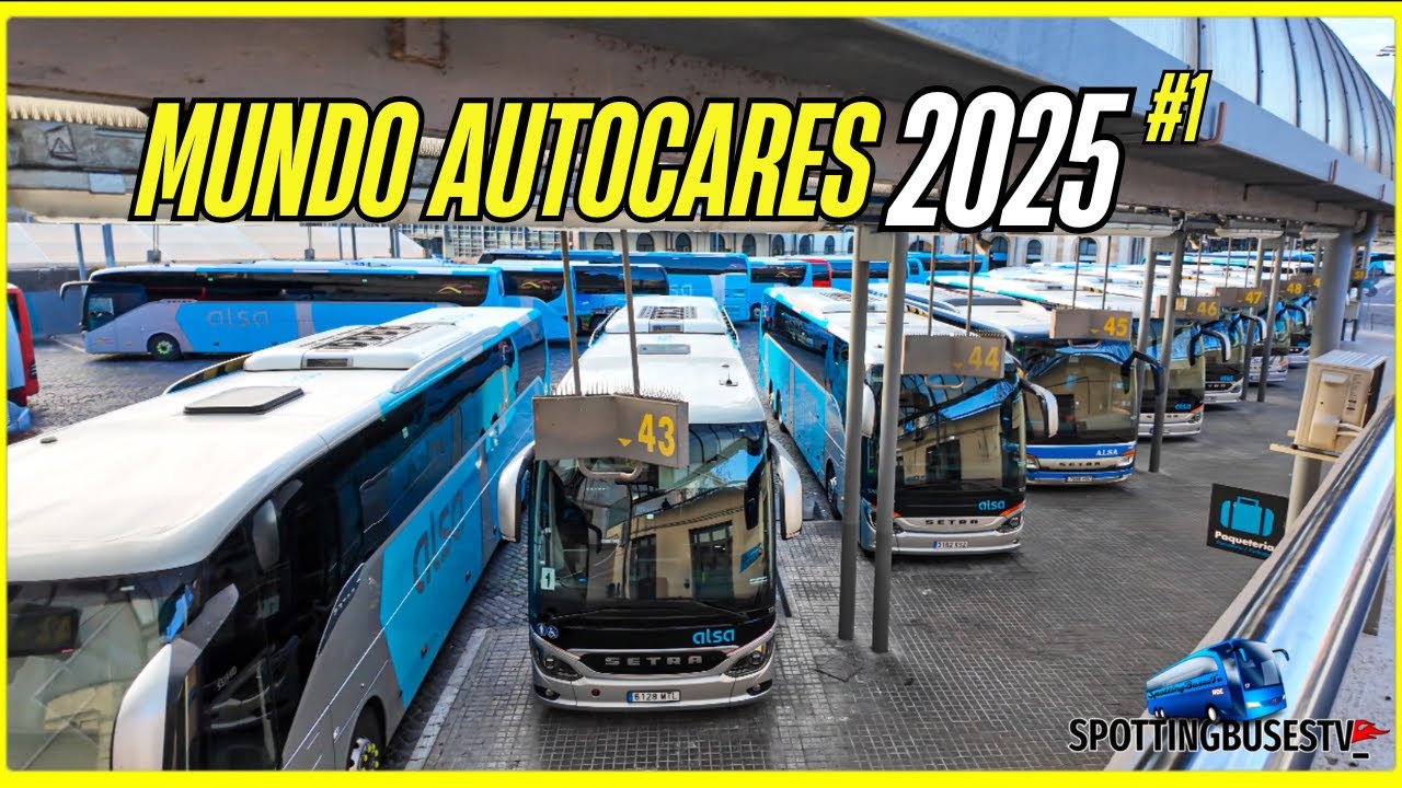 MUNDO AUTOCARES BARCELONA 2025 #1 | SpottingBusesTv