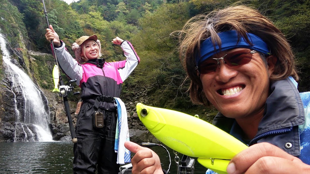 釣りギャルとビッグベイト縛りで60チャレンジ！【池原ダム】