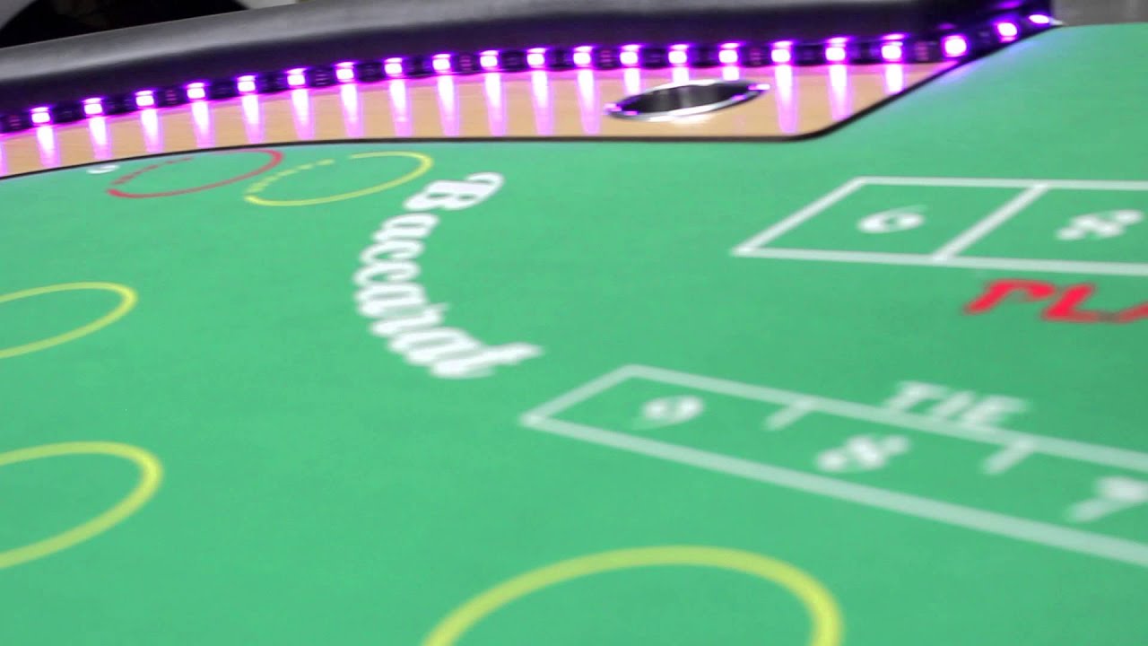 Baccarat Tables at AGR Las Vegas YouTube