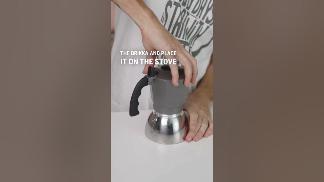 Brikka Induction Moka Pot (Demo) - Airabica Roasters