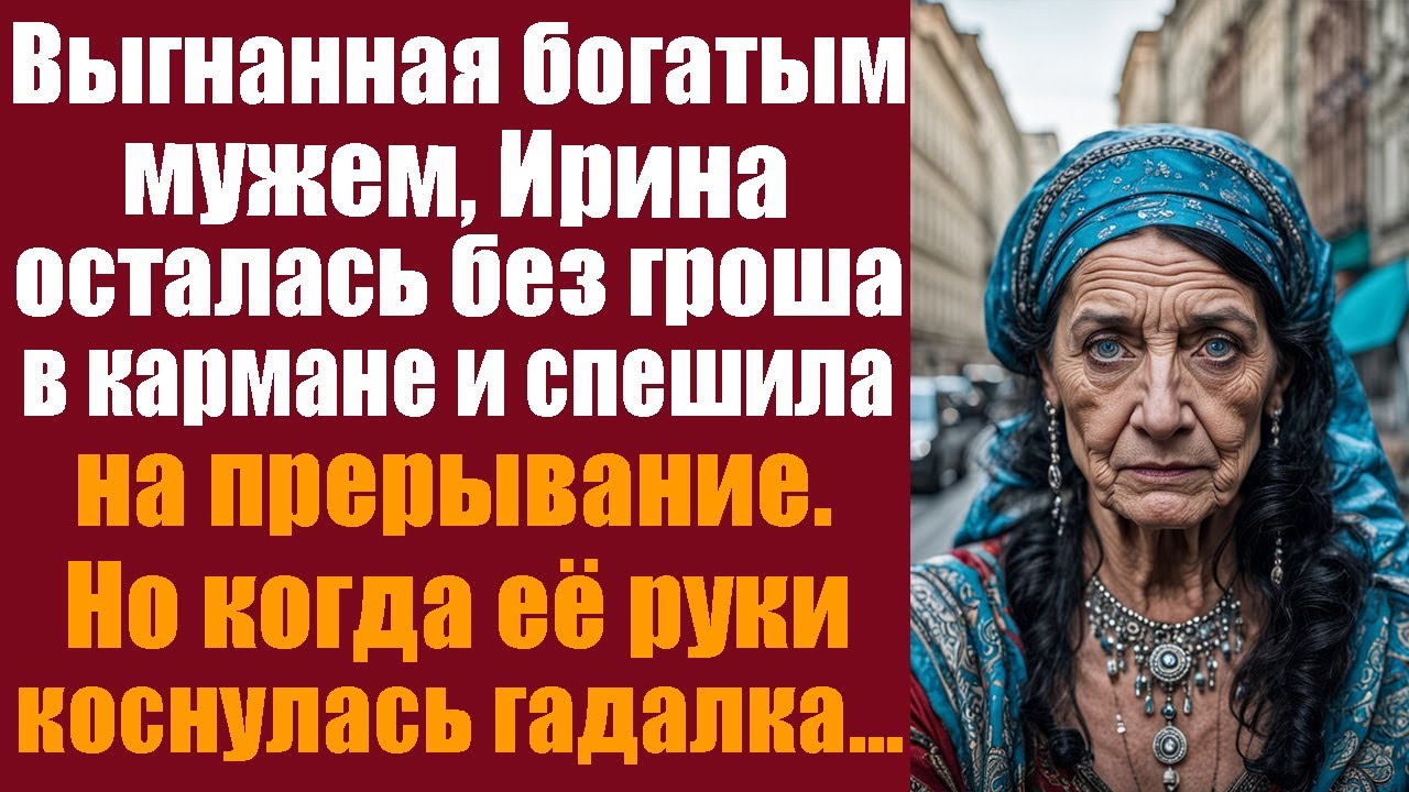 Выгнанная богатым мужем, Ирина осталась без гроша в кармане и спешила ...