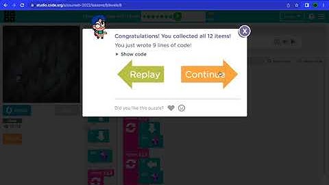 Code.org-Lesson 8-Loops with Laurel-CS Express lesson-Tutorial with Answers
