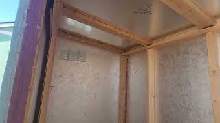 4x8 HOA Shed with Radiant Barrier