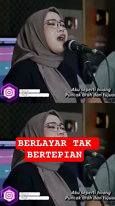 BERLAYAR TAK BERTEPIAN | INDAH YASTAMI #coversong #indahyastami #liriklagu