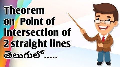 If L1=a1x+b1y+c1=0 and L2=a2x+b2y+c2=0 represent two straight lines theit point of intersection is