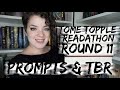 Tome Topple Round 11 Announcement + TBR