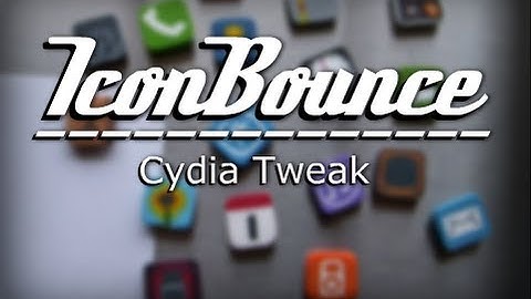 IconBounce - Moving Dock Icons for iPhone, iPod Touch & iPad: Cydia Tweak