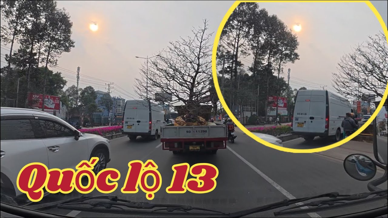 Quốc lộ 13 . Đoạn Thủ Đức - Bình Dương . Những ngày cận Tết