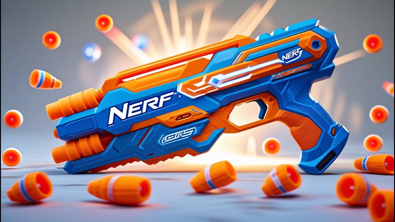 TOY Life Electronic Target Shooting Set – Ultimate Foam Blaster Battle