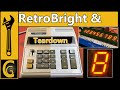 Retro Brightning Vintage Calculator & Teardown / Canon Canola L1000