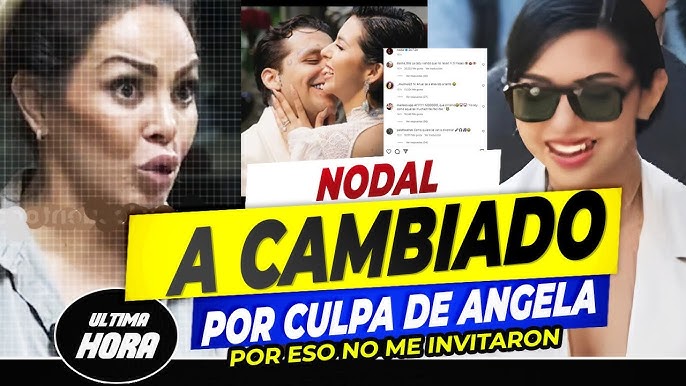 😡Madrina de Christian Nodal ARREMETE contra Ángela por NO INVITARLA A SU  BODA! ella PREFERÍA A CAZZU - YouTube