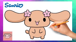 How To Draw Mocha | Sanrio Cinnamoroll | Cute Easy Drawing Tutorial