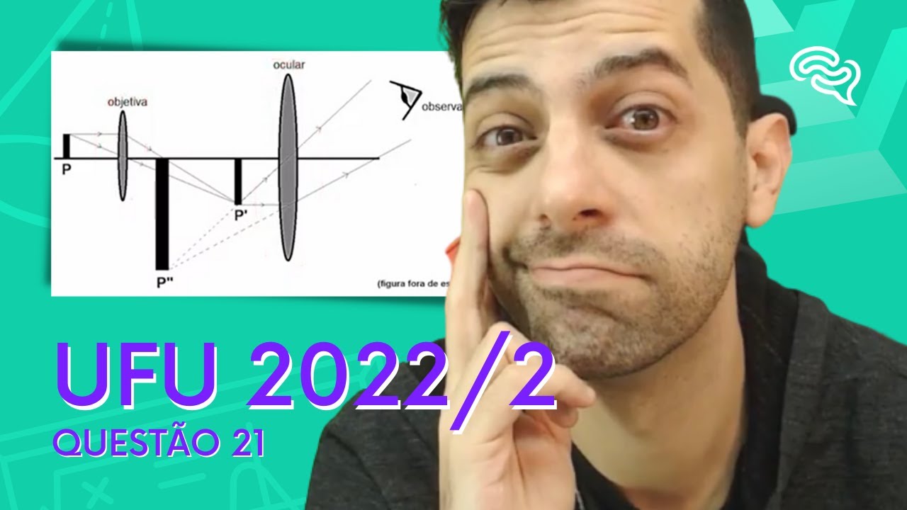 UFU 2022-2 | Q21 | Microscópio composto é um instrumento que emprega ...