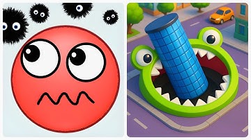 Hole.io VS Hide Ball - All Max Android Gameplay, Part -02 