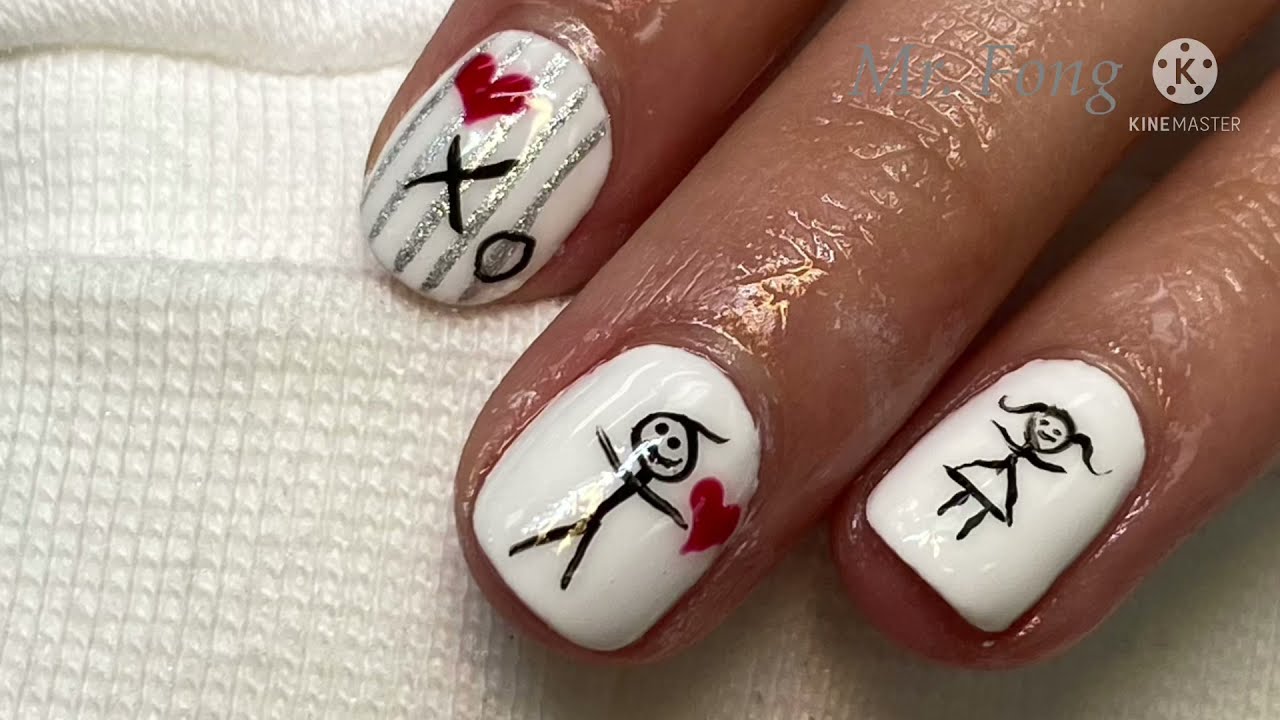 2022 Valentines Nails Art - YouTube