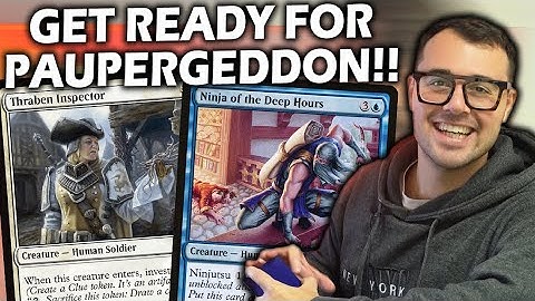 Two of THE BEST DECKS to play at Paupergeddon! | Mono W vs UB Faeries | Mtg Paper Gameplay