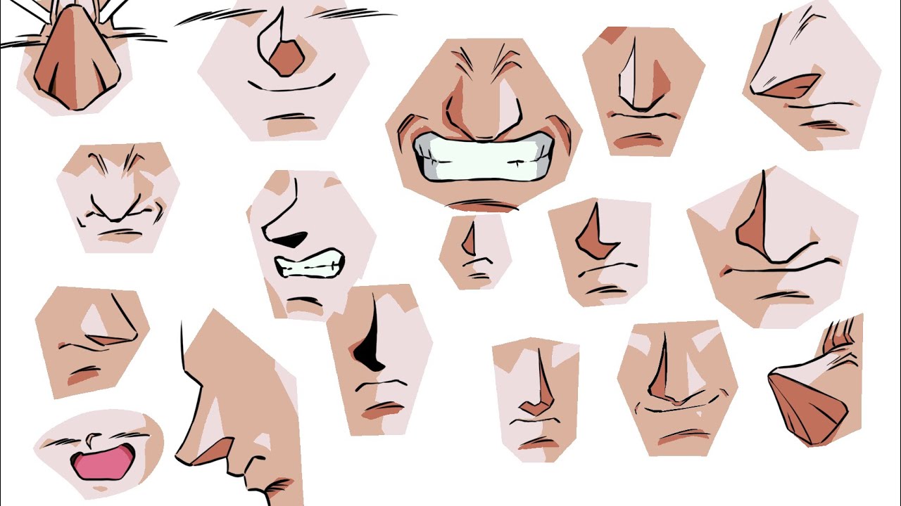 ドラゴンボールに学ぶ鼻の描き方 How To Draw A Nose Learned From Dragon Ball Youtube