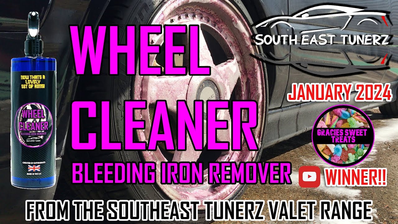 SOUTHEAST TUNERZ WHEEL CLEANER BLEEDING IRON REMOVER & JANUARY COMMENT WINNER PART 2