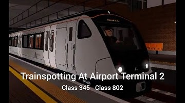 Trainspotting At Airport Terminal 2 | SCR Trainspotting #3