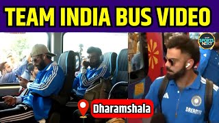 Team India in Dharamshala: टीम इंडिया पहुंची धर्मशाला, bus में रिलैक्स दिखे खिलाड़ी | World Cup 2023 screenshot 4