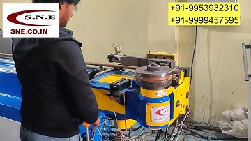 SNE CNC 3D FREEFORM TUBE BENDER | PIPE BENDING MACHINE 3 AXIS | pioe bender