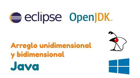 Arreglo unidimensional y bidimensional con Java