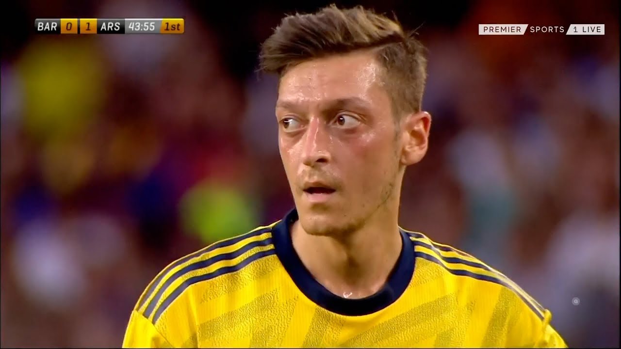 Mesut Ozil vs Barcelona (04/08/2019) HD 1080i