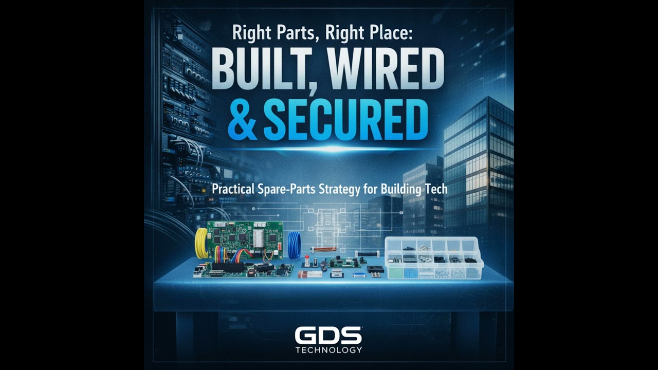 Right Parts, Right Place: Practical Spare-Parts Strategy for Building Tech