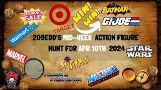 HUNTING and FINDING NEW  Figs April 10th Toy Hunt GI JOE CLASSIFIED RETROWIN BATMAN CHASE WIN!